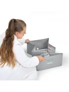 INGENUITY Tuckaway összecsukható utazótálca szürke12hó+