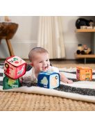 Baby Einstein Textil játék kockák ábécé Alpha Stacks™ 4db, 3hó+