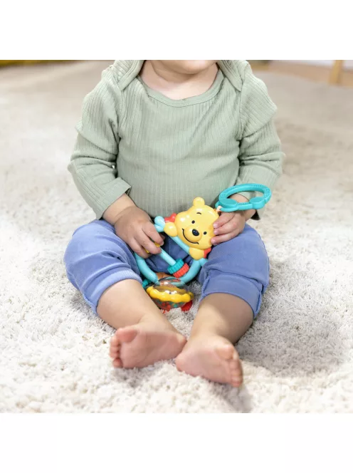 Bright Starts Játék C gyűrűn aktív Winnie the Pooh Busy Bear™ 0m+
