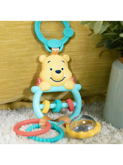 Bright Starts Játék C gyűrűn aktív Winnie the Pooh Busy Bear™ 0m+