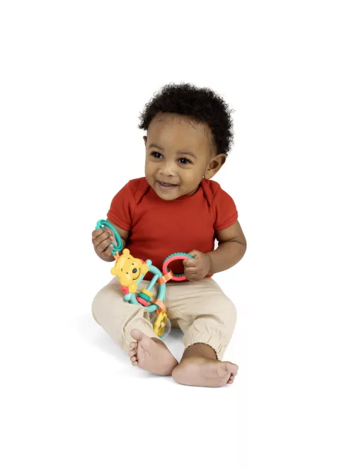 Bright Starts Játék C gyűrűn aktív Winnie the Pooh Busy Bear™ 0m+