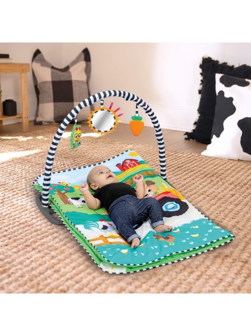 Baby Einstein Játszószőnyeg 3D farmmal Busy Barnyard™ 0m+