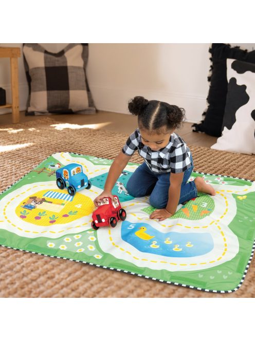 Baby Einstein Játszószőnyeg 3D farmmal Busy Barnyard™ 0m+