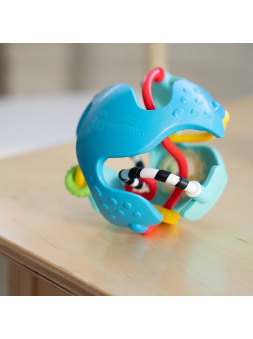 Baby Einstein Játék érzékelő labda rágókával Csörgő & Sense™ 3m+
