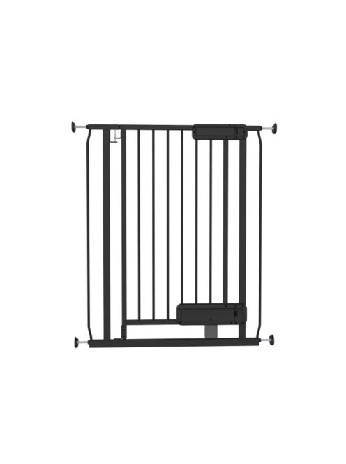 INGENUITY Gyermekvédő korlát Hands Free Open fekete 6m+