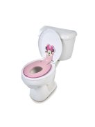 Bright Starts WC szűkítő öntapadós Flip & Sit™ MINNIE MOUSE™ 18 hónapos kortól, 23 kg-ig