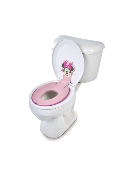 Bright Starts WC szűkítő öntapadós Flip & Sit™ MINNIE MOUSE™ 18 hónapos kortól, 23 kg-ig