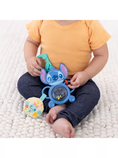 Bright Starts Játék C gyűrűn szenzoros Stitch Tummy Tumble™ 0m+