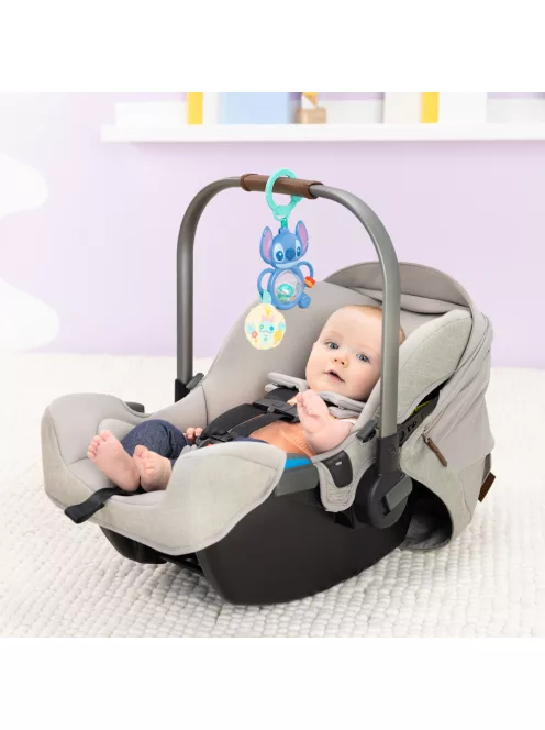 Bright Starts Játék C gyűrűn szenzoros Stitch Tummy Tumble™ 0m+