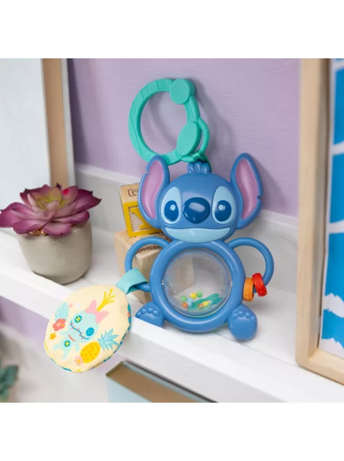 Bright Starts Játék C gyűrűn szenzoros Stitch Tummy Tumble™ 0m+