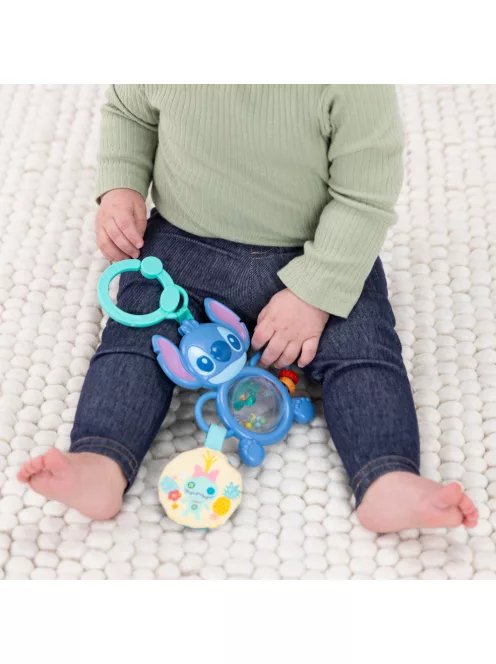 Bright Starts Játék C gyűrűn szenzoros Stitch Tummy Tumble™ 0m+