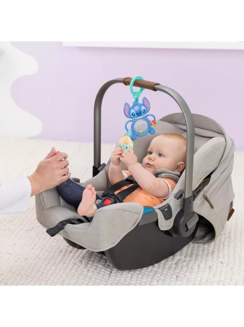 Bright Starts Játék C gyűrűn szenzoros Stitch Tummy Tumble™ 0m+