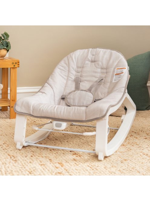 INGENUITY Keep Cozy rezgő pihenőszék 3 az 1-ben 18kg-ig - Linden