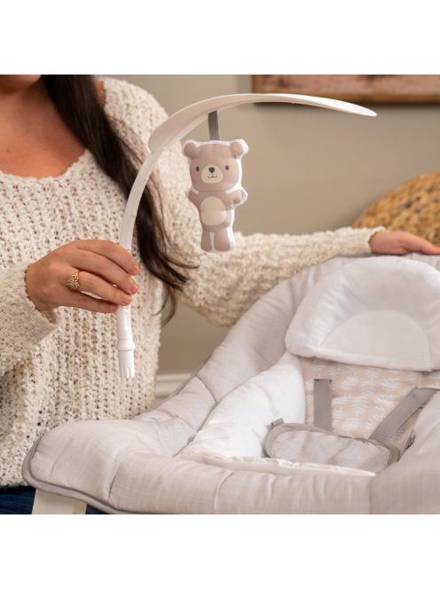 INGENUITY Keep Cozy rezgő pihenőszék 3 az 1-ben 18kg-ig - Linden