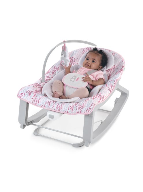 INGENUITY Rezgő pihenőszék 3 az 1-ben Keep Cozy Lily 0m+, 18kg-ig