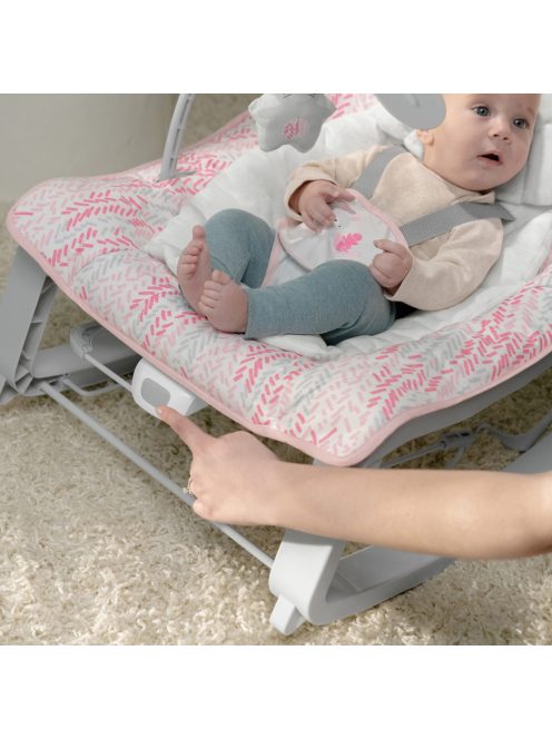 INGENUITY Rezgő pihenőszék 3 az 1-ben Keep Cozy Lily 0m+, 18kg-ig