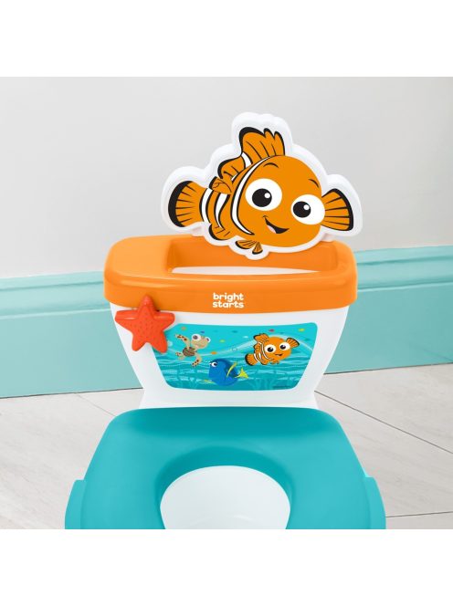 Bright Starts Gyermek WC hanggal Finding Nemo™ My Size Potty™ 18m+, 23kg-ig