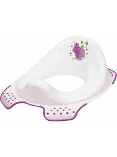 Keeeper WC szűkítő, csúszásmentes, Ewa Víziló, fehér