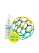 OBALL Játék Oball™ Classic 10 cm kék/zöld 0hó+AQUAINT 50 ml