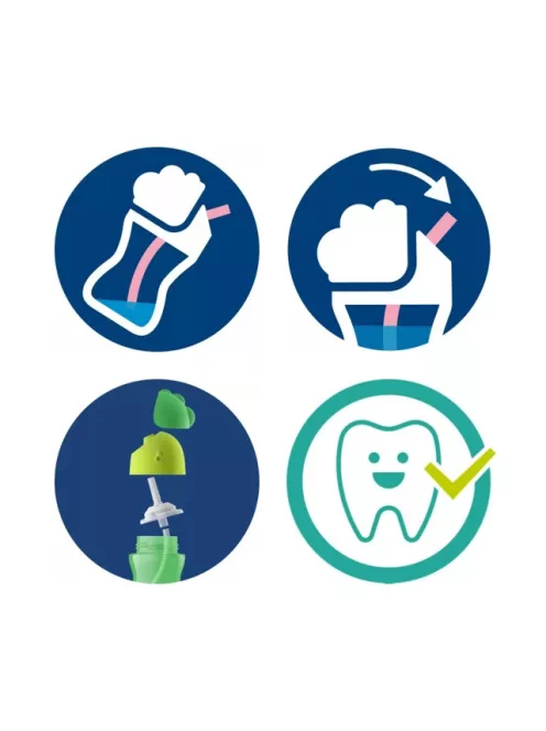 Philips AVENT SCF798/02 Itatópohár rugalmas szívószállal 300ml lányos+akció