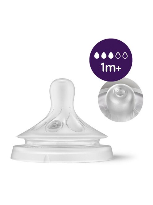 Philips AVENT Natural Response cumisüveg AirFree szeleppel 260 ml, 1m+ +akció