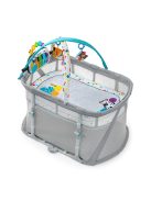 BABY EINSTEIN Kiságy járókával és zongorával 3in1 Kick & Snooze™ 0hó+
