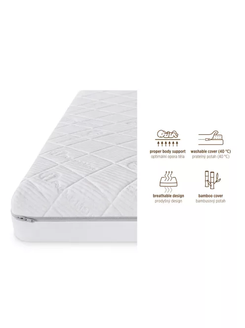 PETITE&MARS Gyermek ortopéd matrac Cozy 120 x 60 x 10 cm