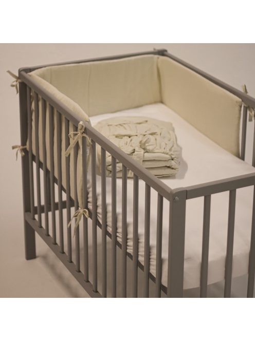 Petite&Mars Rácsvédő kiságyba, TILLY, Light Grey, 180 cm
