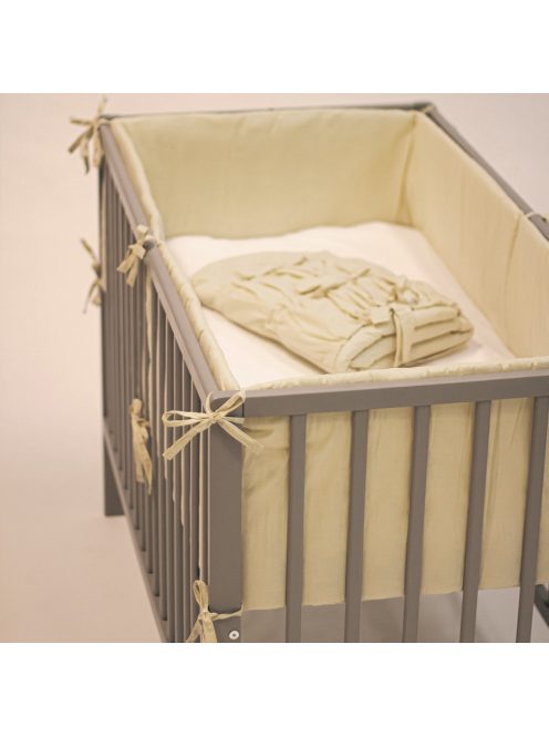 Petite&Mars Rácsvédő kiságyba, TILLY MAX, Light Beige, 360 cm