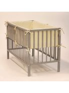 Petite&Mars Rácsvédő kiságyba, TILLY MAX, Dusty Pink, 360 cm