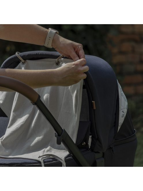 Petite&Mars Árnyékoló babakocsira Sunny - Rose Petal