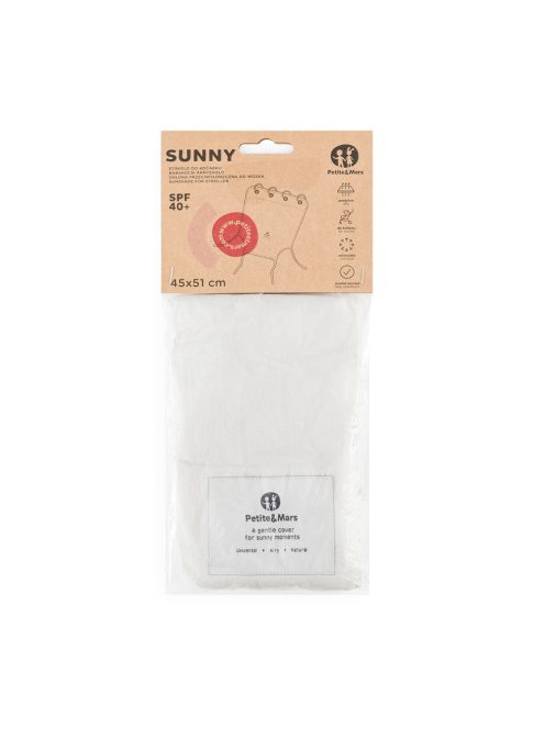 PETITE&MARS Árnyékoló babakocsira Sunny Rose Petal