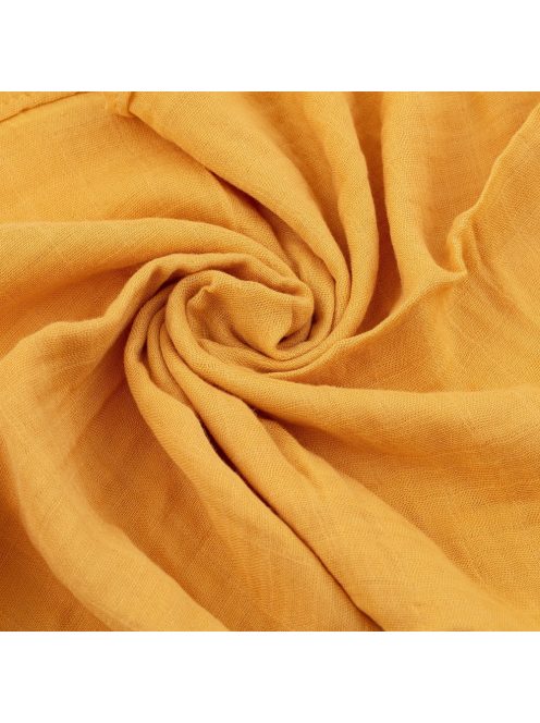 Petite&Mars Bambusz muszlin 3db-os pelenka szett, Moussy Ochre Leaves, 68 x 68 cm