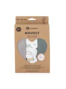 Petite&Mars Bambusz muszlin 3db-os pelenka szett Moussy Grey Planes, 68 x 68 cm