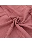 Petite&Mars Bambusz muszlin 3db-os pelenka szett, Moussy Rose Rainbows, 68 x 68 cm