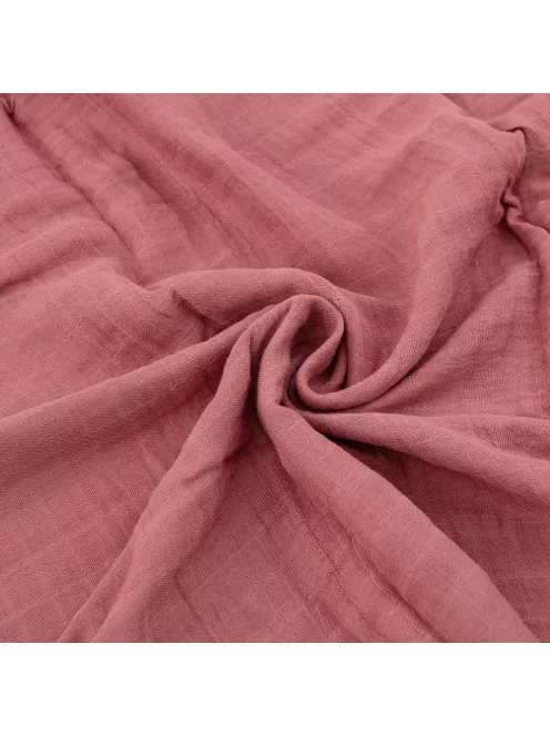 Petite&Mars Bambusz muszlin 3db-os pelenka szett, Moussy Rose Rainbows, 68 x 68 cm