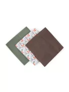 Petite&Mars Bambusz muszlin 3db-os pelenka szett Moussy Forest Fox 68 x 68 cm
