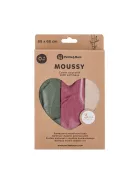 Petite&Mars Bambusz muszlin 3db-os pelenka szett Moussy Botanic Tones 68 x 68 cm