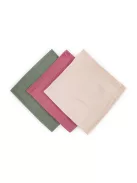 Petite&Mars Bambusz muszlin 3db-os pelenka szett Moussy Botanic Tones 68 x 68 cm