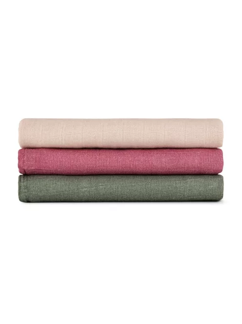Petite&Mars Bambusz muszlin 3db-os pelenka szett Moussy Botanic Tones 68 x 68 cm
