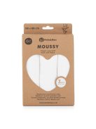 Petite&Mars Bambusz muszlin 3db-os pelenka szett, Moussy Total White, 68 x 68 cm