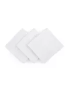 Petite&Mars Bambusz muszlin 3db-os pelenka szett, Moussy Total White, 68 x 68 cm