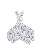 Petite&Mars Bambusz muszlin szundikendő Hugo Pink Meadow 0m+