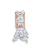 Petite&Mars Bambusz muszlin szundikendő Hugo Pink Meadow 0m+