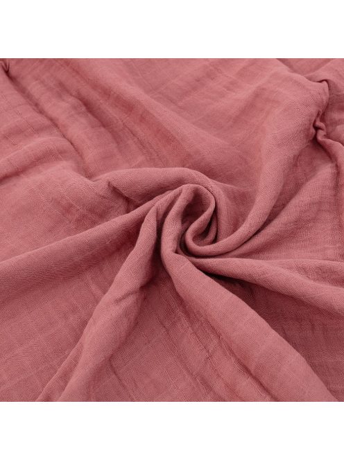 Petite&Mars Bambusz muszlin 2db-os pelenka szett, Misty Rose Rainbow, 120 x 120 cm