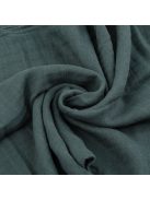 Petite&Mars Bambusz muszlin 2db-os pelenka szett, Misty Green Leaves, 120 x 120 cm