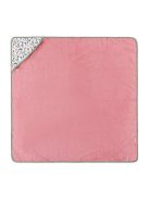 Petite&Mars Bambusz törölköző kapucnival Loulou Pink Meadow 100 x 100 cm