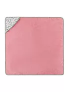 Petite&Mars Bambusz törölköző kapucnival Loulou Pink Meadow 100 x 100 cm