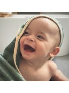 Petite&Mars Bambusz törölköző kapucnival Loulou Botanic Tones 100 x 100 cm