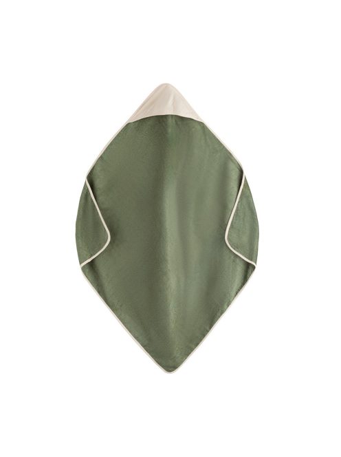 Petite&Mars Bambusz törölköző kapucnival Loulou Botanic Tones 100 x 100 cm